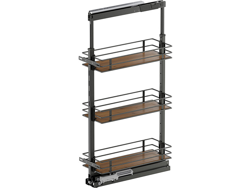 Tal Pantry 3 basket in walnut